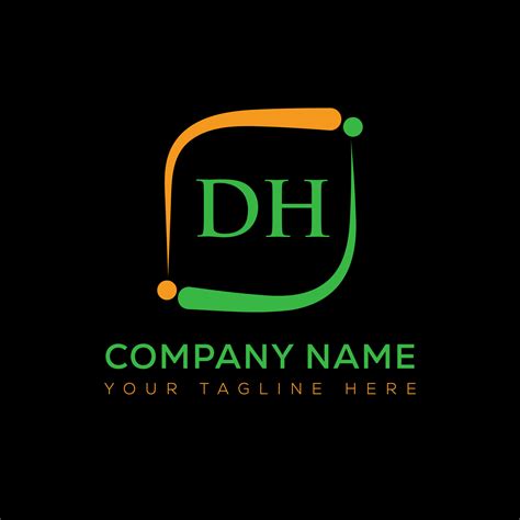 DH letter logo creative design. DH unique design. 20367721 Vector Art at Vecteezy