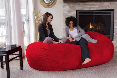 Chill Sack Giant 7.5 ft Bean Bag Lounger, Multiple Colors/Fabrics - Walmart.com - Walmart.com