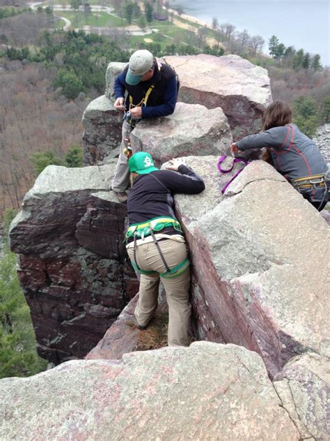 Devil’s Lake Rock Climbing Trip - Door County Adventure Center