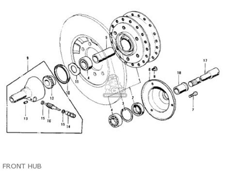 Kawasaki Z1 1973 USA CANADA parts lists and schematics