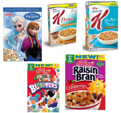 5 NEW $0.70 Off ONE Kellogg's Cereal Coupons! - Kroger Krazy