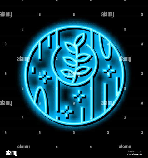 ecology clean wooden floor neon glow icon illustration Stock Vector Image & Art - Alamy