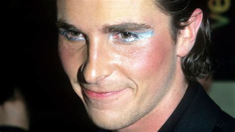 Remember when Christian Bale wore a sweep of silver eyeshadow to the ...