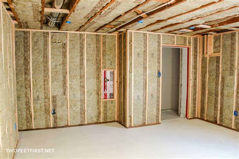 Insulating and framing a basement