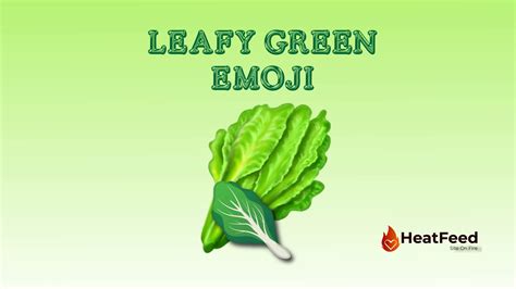 Leafy Green Emoji 🥬 - ️ Copy & Paste 📝