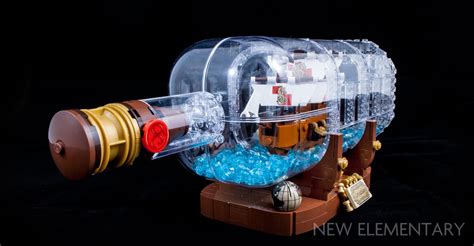 LEGO® Ideas 21313 Ship in a Bottle | New Elementary: LEGO® parts, sets and techniques