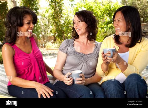 Diverse group of friends Stock Photo - Alamy