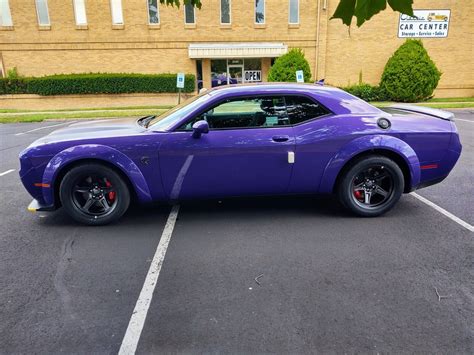 2023 Dodge Challenger Coupe Purple Rwd Automatic Srt Super Stock - Used ...