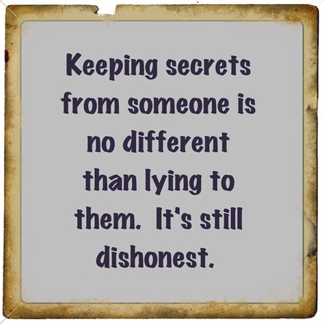 Keeping Secrets In Relationships Quotes. QuotesGram