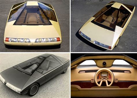 Dark Roasted Blend: Futuristic Concept Cars of the 1970-80s