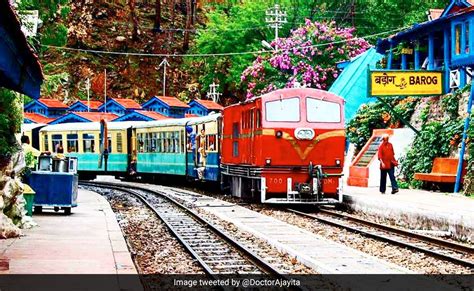 Shima-Kalka Toy Train:Shimla-Kalka Toy Train Resumes, Months After Landslide Left Tracks Hanging