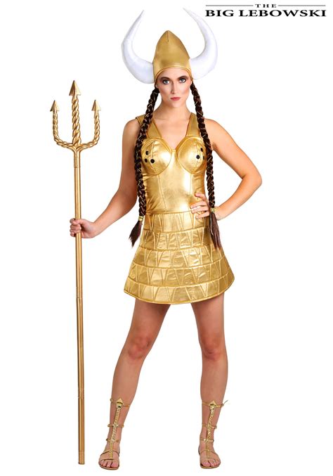 Big Lebowski Maude Viking Costume for Women