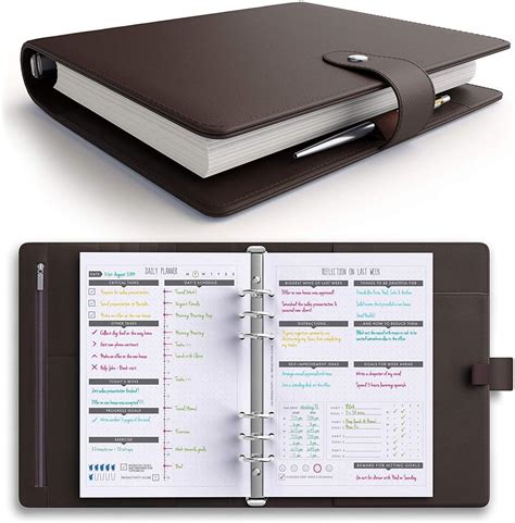 [NEW-FLASH SALE-RRP £40] LUX PRO Productivity Planner – Best A5 Undated Diary/Organizer with ...