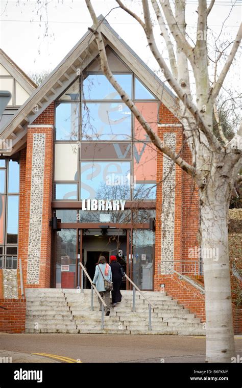 The entrance to Lewes library in East Sussex. Picture by Jim Holden ...