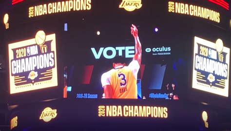 Lakers Have Championship Ring Ceremony Prior to Their Season Opener ...