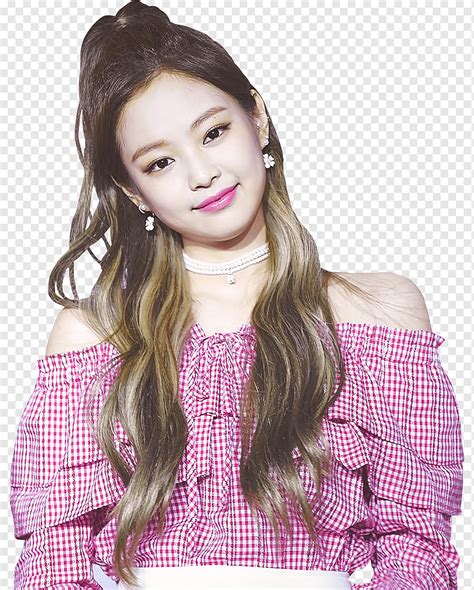 Jennie Kim BLACKPINK K-pop DDU-DU DDU-DU Kız grubu, Jennie blackpink, siyah saç, kız, dudak png ...