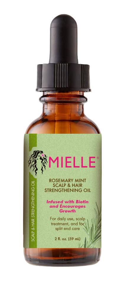 MIELLE™ Launches New Rosemary and Mint Scalp & Hair Strengthening Oil