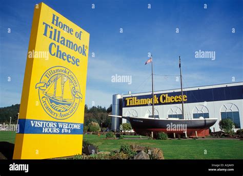 Tillamook Cheese Factory in Tillamook Oregon Stock Photo, Royalty Free ...