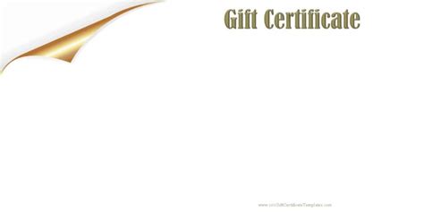 FREE printable gift certificate templates | Customize then Print