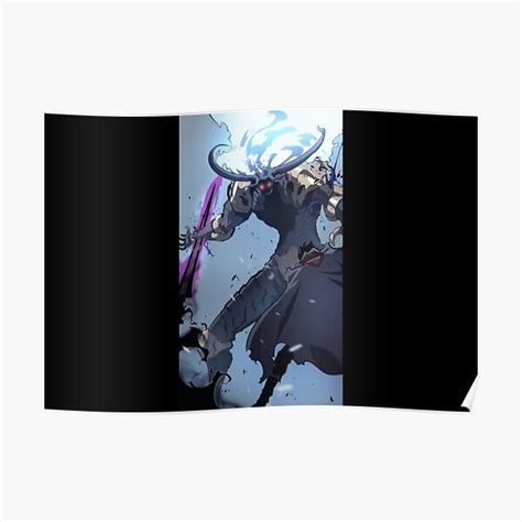 "Solo Leveling - Demon King Baran" Poster for Sale by OtakuPH | Redbubble