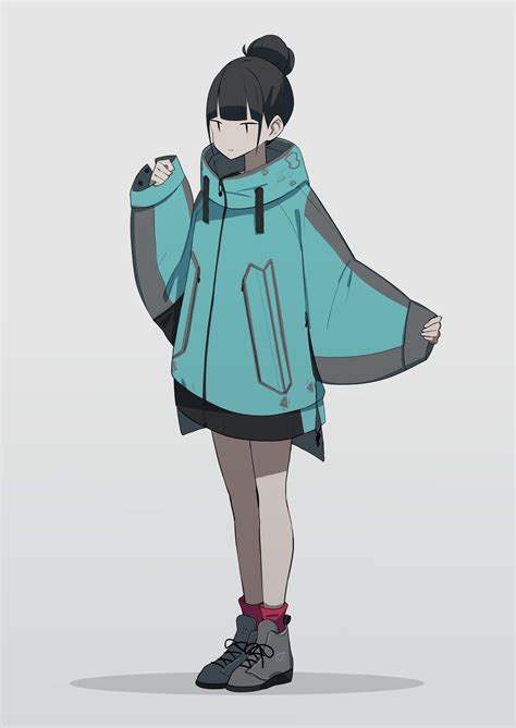 Twitter Cyberpunk Anime, Cyberpunk Clothes, Kawaii Art, Kawaii Anime Girl, Hoodie Drawing ...