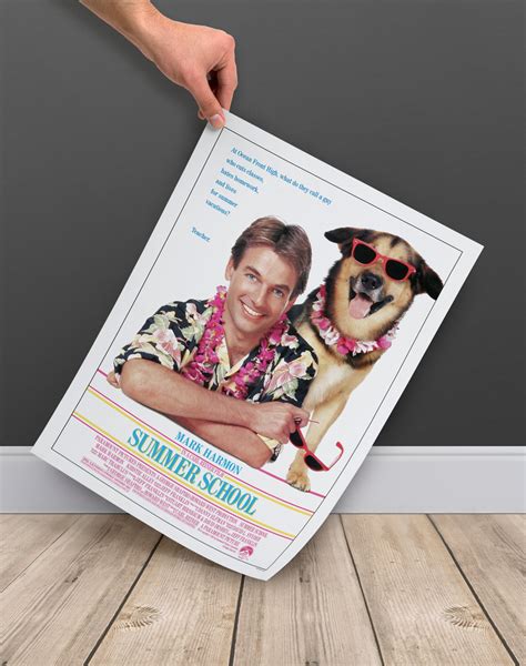 Summer School 1987 Summer School Movie Poster Replica - Etsy España