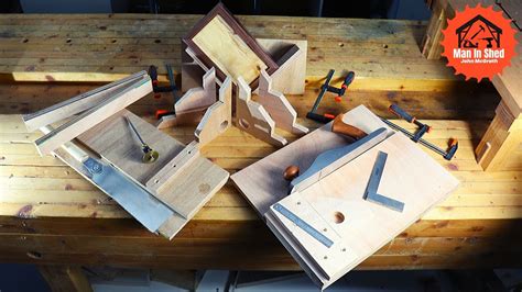 5 Woodworking Jigs, Easy to Make, Accurate and Essential to Any Workshop - YouTube