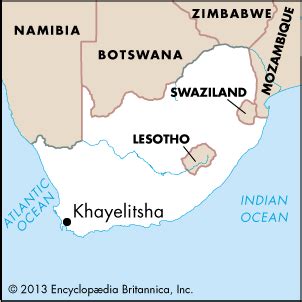 Khayelitsha, South Africa: map - Kids | Britannica Kids | Homework Help