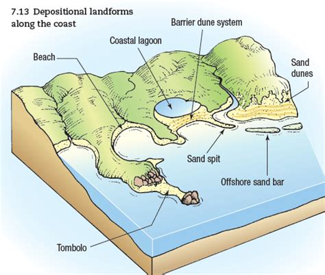 coastal landforms clipart png - Google Search | High school science ...