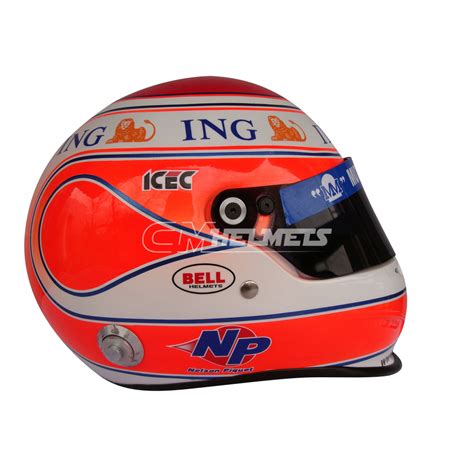 NELSON PIQUET JR MONACO 2008 F1 REPLICA HELMET FULL SIZE - CM Helmets