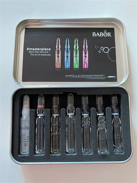 LIMITED EDITION BABOR AMPOULES SEE DESCRIPTION, Beauty & Personal Care, Face, Face Care on Carousell