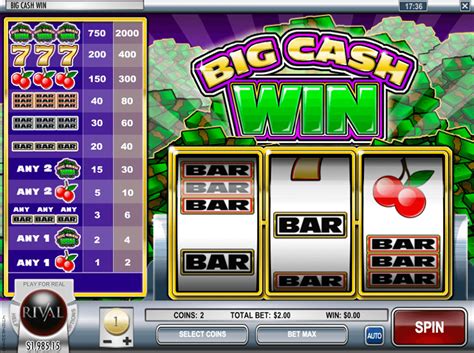 Big Cash Win ™ Caça Niquel Gratis | Jogo de Casino Rival