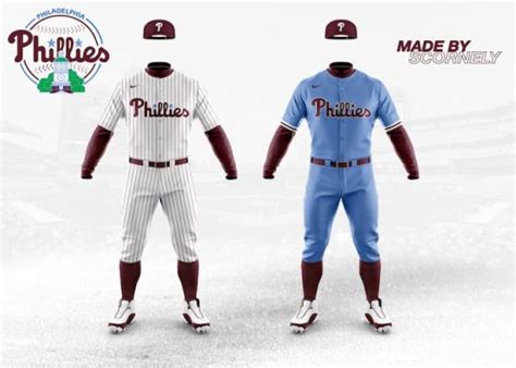 Phillies Uniform News: Phillies Ditching Red Tops Ahead of Phillies City Connect Uniform Debut ...