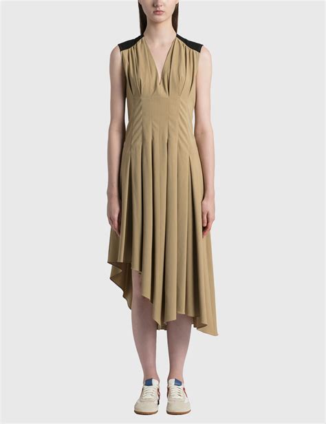 Loewe - Sleeveless Pleated Dress | HBX