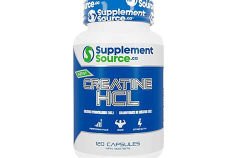 Creatine HCl capsule formula added to Supplement Source's own brand