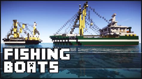 Fishing Boat: How To Make A Fishing Boat In Minecraft