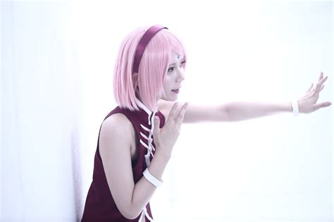 Sakura Haruno cosplay #sakuraharuno #harunosakura #sakurauchiha #uchihasakura #sakura #uchiha # ...