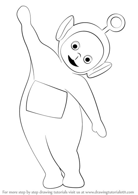 How to Draw Po from Teletubbies (Teletubbies) Step by Step ...