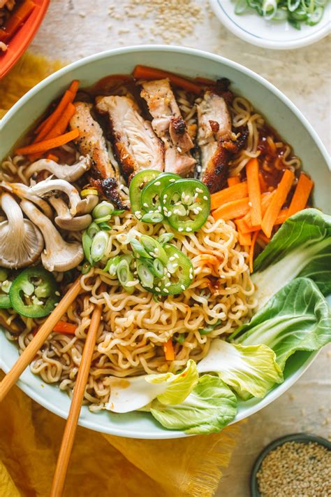 Easy Homemade Healthy Ramen Bowl - College Housewife