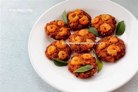 Chettinad Prawn Vadai / Eral Vadai - Chettinad Recipes