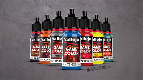 Vallejo Game Color Chart