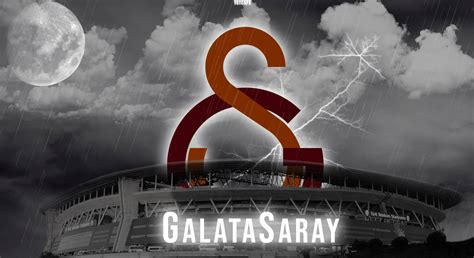 Download Galatasaray Stadium And Lightning Wallpaper | Wallpapers.com