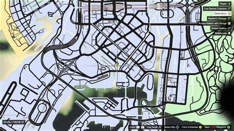 Where is Grove Street on the GTA 5 map?