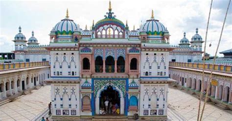 Janakpur Dham in Nepal – Darshan of Janakpur – Mata Sita Temple – in ...