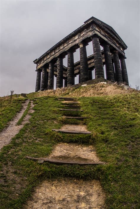 Steps down from Penshaw Monument. | Penshaw Monument, Sunder… | Flickr