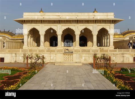 Shah Jahan Pallace, Red Fort, India Stock Photo - Alamy