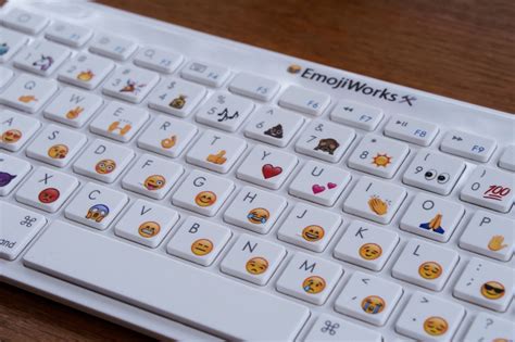 It finally happened, a physical keyboard just for emoji