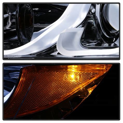 Spyder Projector Headlights Chevy Impala (2014-2019) Black / Chrome ...