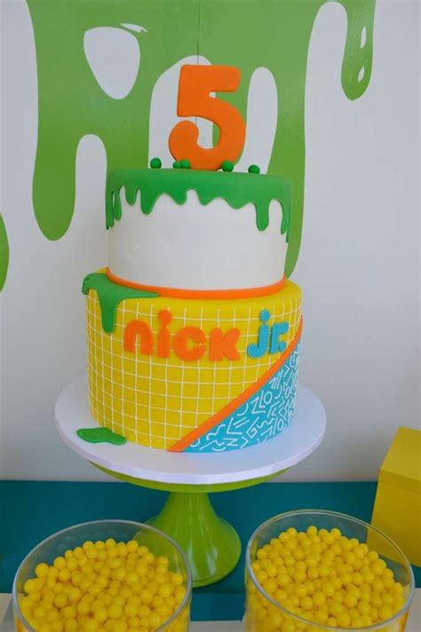 Nick Jr. Birthday Party Ideas | Photo 2 of 30 | Nick jr birthday, Slime birthday, 1st birthday ...