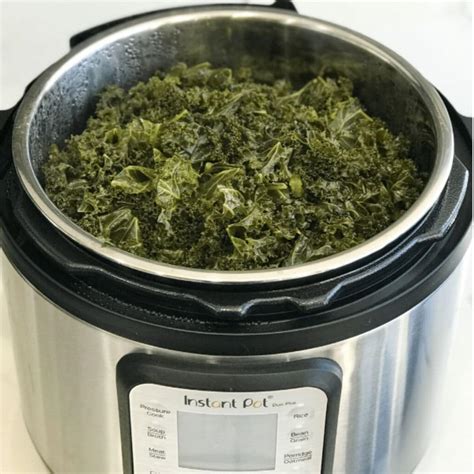 How To Cook Kale In Instant Pot • Simple Sumptuous Cooking